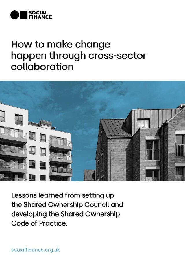 Preview of the PDF titled How to make change happen through cross-sector collaboration
