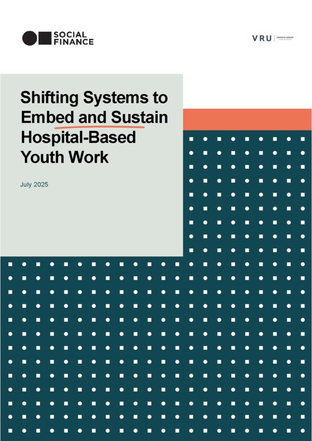 Preview of the PDF titled Shifting systems to embed and sustain hospital-based youth work