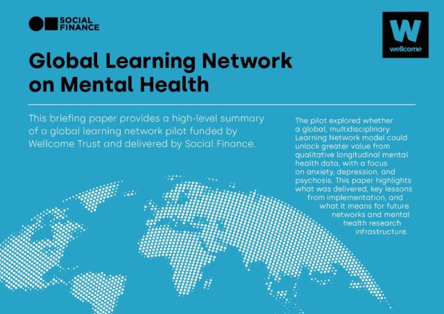 Preview of the PDF titled Wellcome Global Learning Network report