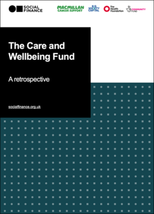 Preview of the PDF titled The Care and Wellbeing Fund: A retrospective