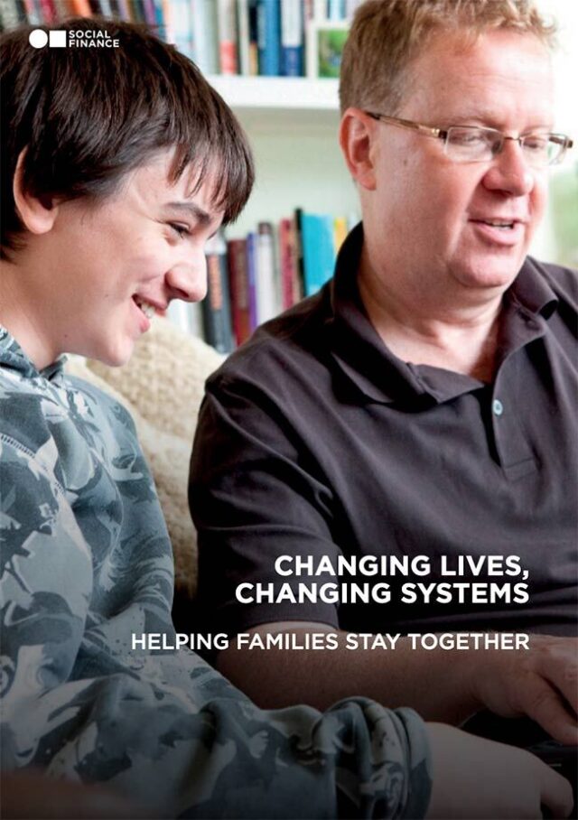 Preview of the PDF titled Helping families stay together