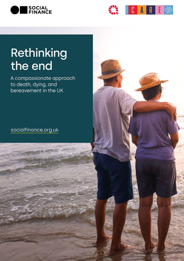 Preview of the PDF titled Rethinking the end: A compassionate approach to death, dying, and bereavement in the UK