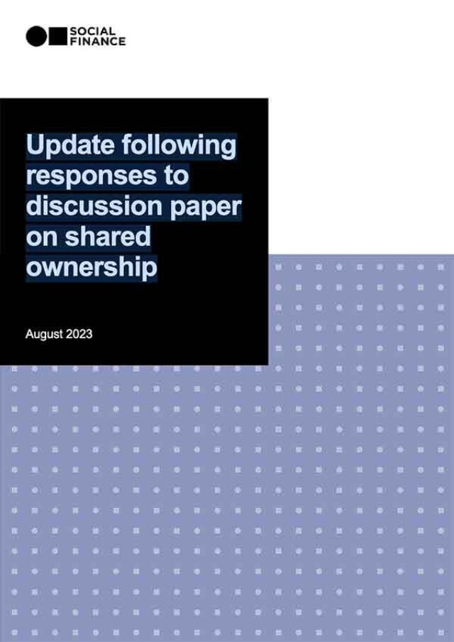 Preview of the PDF titled Update following responses to discussion paper on shared ownership
