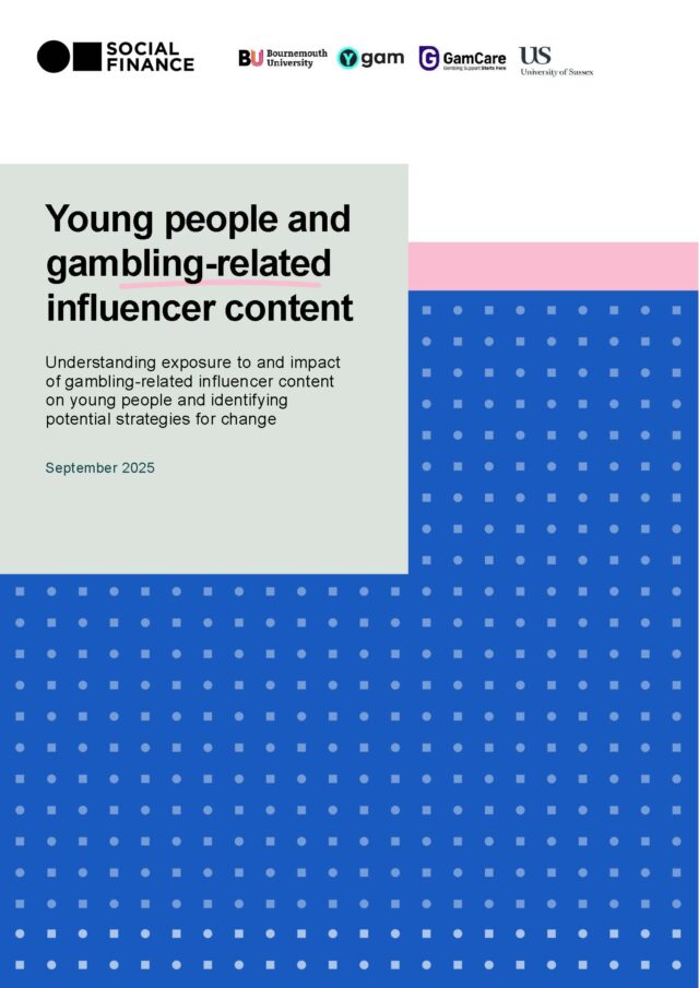 Preview of the PDF titled Young people and gambling related influencer content