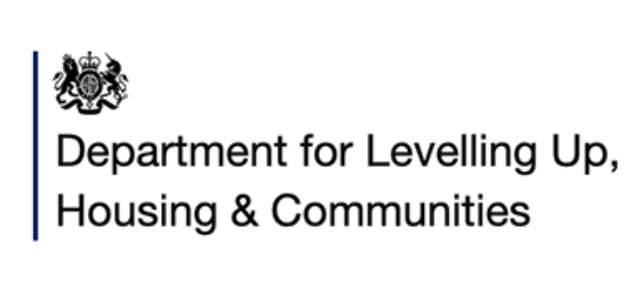 Logo of the Department for Levelling Up, Housing and Communities